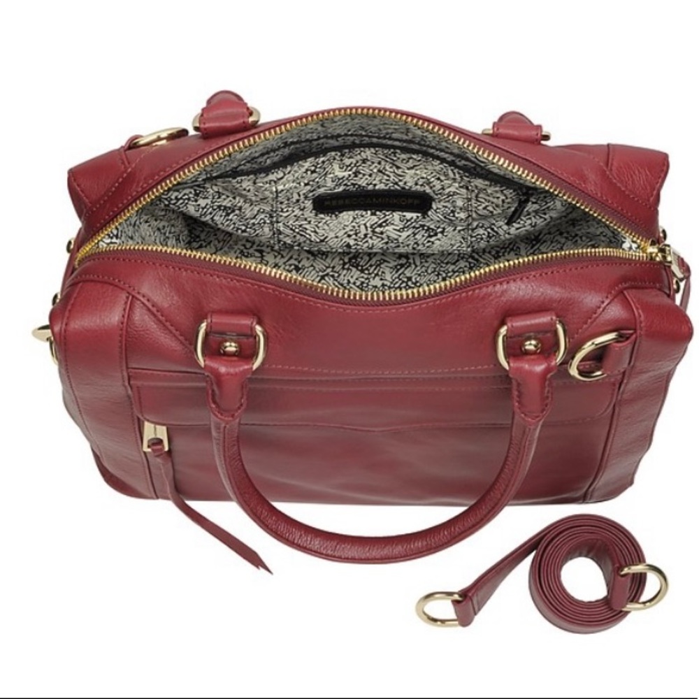Rebecca Minkoff M.A.B Satchel in Port - Picture 3 of 9